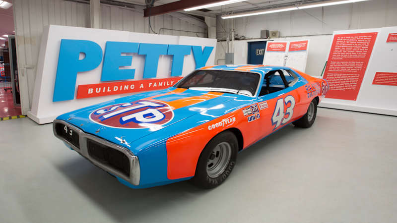 Richard Petty race cars, trophies and more to be auctioned off